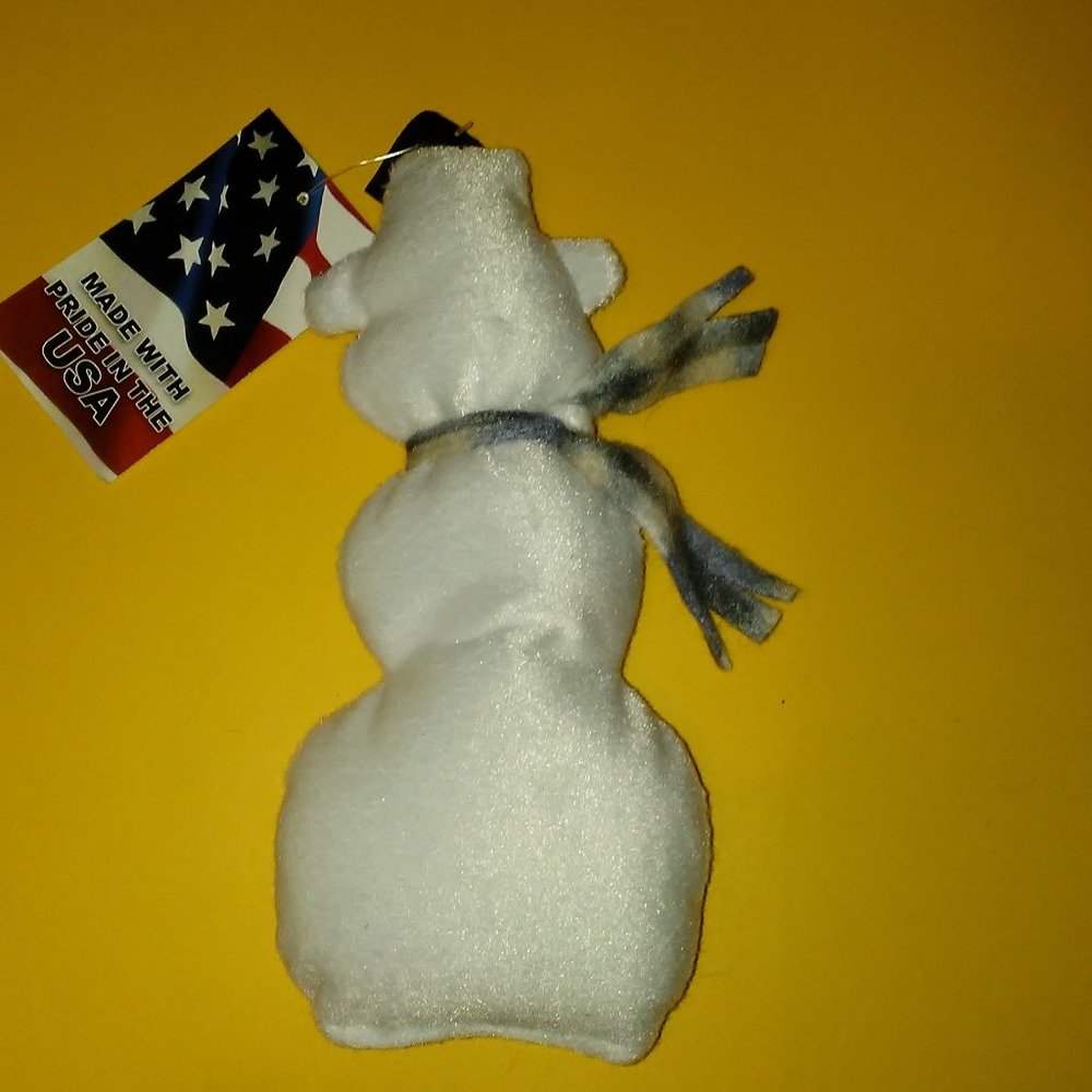 All Season Snowman Plush Xmas Dog Toy Brand New with Tag